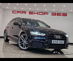 Audi A6 2.0 TDI (190 PS) ULTRA BLACK EDITION S TRONIC ( EURO 6 ) S/S AVANT 5DR + NAV + TECH PACK + B - 46