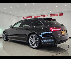 Audi A6 2.0 TDI (190 PS) ULTRA BLACK EDITION S TRONIC ( EURO 6 ) S/S AVANT 5DR + NAV + TECH PACK + B - 50