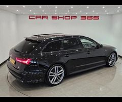 Audi A6 2.0 TDI (190 PS) ULTRA BLACK EDITION S TRONIC ( EURO 6 ) S/S AVANT 5DR + NAV + TECH PACK + B - 56