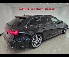 Audi A6 2.0 TDI (190 PS) ULTRA BLACK EDITION S TRONIC ( EURO 6 ) S/S AVANT 5DR + NAV + TECH PACK + B - 57