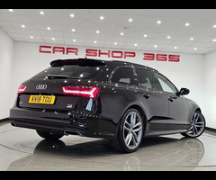 Audi A6 2.0 TDI (190 PS) ULTRA BLACK EDITION S TRONIC ( EURO 6 ) S/S AVANT 5DR + NAV + TECH PACK + B - 62