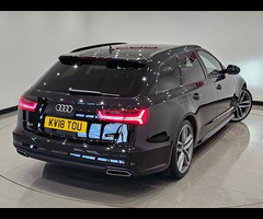 Audi A6 2.0 TDI (190 PS) ULTRA BLACK EDITION S TRONIC ( EURO 6 ) S/S AVANT 5DR + NAV + TECH PACK + B - 63