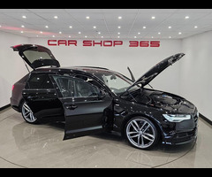 Audi A6 2.0 TDI (190 PS) ULTRA BLACK EDITION S TRONIC ( EURO 6 ) S/S AVANT 5DR + NAV + TECH PACK + B - 67