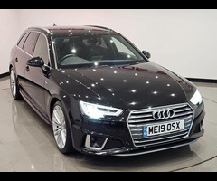 Audi A4 AVANT 2.0 TFSI 40 S line Estate 5dr Petrol S Tronic Euro 6 (s/s) (190 ps) + NAV + 1/2 LEATHE - 50