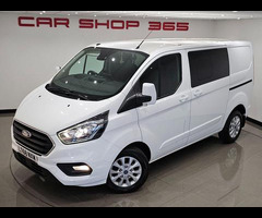 Ford Transit Custom 2.0 TDCI 300 LIMITED (170 PS) EURO 6 (S/S) DCIV L1 H1 + DOUBLE CAB / COMBI VAN + - 48