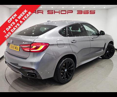 BMW X6 3.0 40D (313 PS) M SPORT EDITION XDRIVE AUTO ( EURO 6 ) S/S 5DR + PRO NAV + E/M/HEATED LEATHE - 5