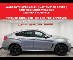 BMW X6 3.0 40D (313 PS) M SPORT EDITION XDRIVE AUTO ( EURO 6 ) S/S 5DR + PRO NAV + E/M/HEATED LEATHE - 6