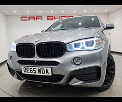 BMW X6 3.0 40D (313 PS) M SPORT EDITION XDRIVE AUTO ( EURO 6 ) S/S 5DR + PRO NAV + E/M/HEATED LEATHE - 48