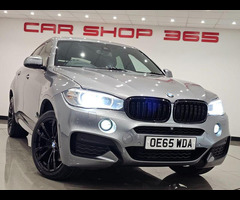 BMW X6 3.0 40D (313 PS) M SPORT EDITION XDRIVE AUTO ( EURO 6 ) S/S 5DR + PRO NAV + E/M/HEATED LEATHE - 55