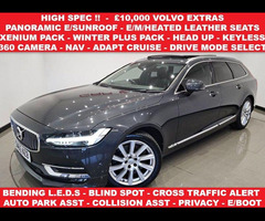 Volvo V90 2.0 D5 PowerPulse Inscription Estate 5dr Diesel Auto AWD Euro 6 (s/s) (235 ps) + NAV + HEA