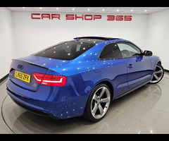 Audi A5 3.0 TDI V6 BLACK EDITION PLUS (245 PS) S TRONIC QUATTRO EURO 6 (S/S) 2DR COUPE + PAN ROOF + - 7