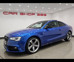 Audi A5 3.0 TDI V6 BLACK EDITION PLUS (245 PS) S TRONIC QUATTRO EURO 6 (S/S) 2DR COUPE + PAN ROOF + - 42