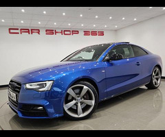 Audi A5 3.0 TDI V6 BLACK EDITION PLUS (245 PS) S TRONIC QUATTRO EURO 6 (S/S) 2DR COUPE + PAN ROOF + - 45