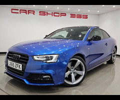 Audi A5 3.0 TDI V6 BLACK EDITION PLUS (245 PS) S TRONIC QUATTRO EURO 6 (S/S) 2DR COUPE + PAN ROOF + - 47