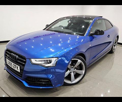 Audi A5 3.0 TDI V6 BLACK EDITION PLUS (245 PS) S TRONIC QUATTRO EURO 6 (S/S) 2DR COUPE + PAN ROOF + - 48