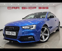 Audi A5 3.0 TDI V6 BLACK EDITION PLUS (245 PS) S TRONIC QUATTRO EURO 6 (S/S) 2DR COUPE + PAN ROOF + - 51