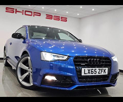 Audi A5 3.0 TDI V6 BLACK EDITION PLUS (245 PS) S TRONIC QUATTRO EURO 6 (S/S) 2DR COUPE + PAN ROOF + - 60