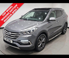 Hyundai Santa FE 2.2 CRDI (200 ps) WIGGINS EDITION BLUE DRIVE ( EURO 6 ) AUTO 4WD (S/S) + 7 SEATS +