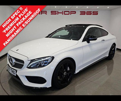 Mercedes-Benz C-class 2.1 C250D (204 PS) AMG LINE (PREMIUM PLUS) 9G-TRONIC+ ( EURO 6 ) S/S 2DR COUPE