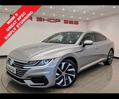 Volkswagen Arteon 2.0 TDI (150 PS) R-LINE FASTBACK ( EURO 6 ) S/S 5DR + NAV + E/HEATED LEATHERS + VI