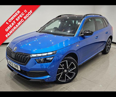 SKODA Kamiq 1.5 TSI ACT (150 PS) MONTE CARLO DSG ( EURO 6 ) S/S 5DR + NAV + PAN ROOF + ADAPTIVE CRUI