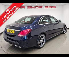 Mercedes-Benz C-class 2.1 C220 D BLUETEC (170 BHP) AMG LINE 7G-TRONIC+ ( EURO 6 ) S/S 4DR + NAV + E/ - 5