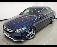 Mercedes-Benz C-class 2.1 C220 D BLUETEC (170 BHP) AMG LINE 7G-TRONIC+ ( EURO 6 ) S/S 4DR + NAV + E/ - 40