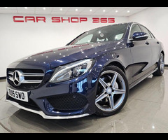 Mercedes-Benz C-class 2.1 C220 D BLUETEC (170 BHP) AMG LINE 7G-TRONIC+ ( EURO 6 ) S/S 4DR + NAV + E/ - 43