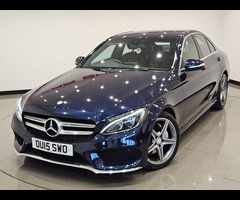 Mercedes-Benz C-class 2.1 C220 D BLUETEC (170 BHP) AMG LINE 7G-TRONIC+ ( EURO 6 ) S/S 4DR + NAV + E/ - 45