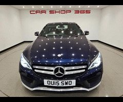 Mercedes-Benz C-class 2.1 C220 D BLUETEC (170 BHP) AMG LINE 7G-TRONIC+ ( EURO 6 ) S/S 4DR + NAV + E/ - 50