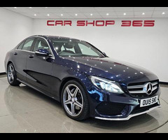 Mercedes-Benz C-class 2.1 C220 D BLUETEC (170 BHP) AMG LINE 7G-TRONIC+ ( EURO 6 ) S/S 4DR + NAV + E/ - 53