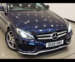 Mercedes-Benz C-class 2.1 C220 D BLUETEC (170 BHP) AMG LINE 7G-TRONIC+ ( EURO 6 ) S/S 4DR + NAV + E/ - 55