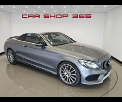 Mercedes-Benz C-class 2.1 C220d AMG Line (Premium Plus) Cabriolet 2dr Diesel G-Tronic+ Euro 6 (s/s) - 34