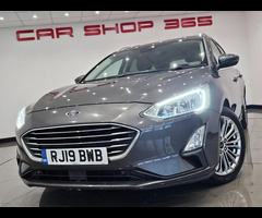 Ford Focus 1.5 TDCI ECOBLUE (120 PS) TITANIUM X (EURO 6) S/S 5DR ESTATE + NAV + E/HEAT 1/2 LEATHERS - 49