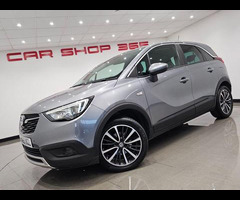 Vauxhall Crossland X 1.2 TURBO ECOTEC ELITE (110 ps) EURO 6 (S/S) SUV 5DR + PARTIAL LEATHER SEATS + - 50