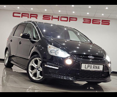 Ford S-max 2.2 TDCi Titanium X Sport MPV 5dr Diesel Manual Euro 5 (200 ps) + PAN ROOF + 7 SEATS + E/ - 55