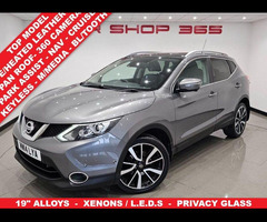 Nissan Qashqai 1.2 DIG-T (113 BHP) TEKNA 2WD (S/S) 5DR + NAV + PAN ROOF + E/HEATED LEATHERS + CRUISE