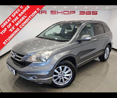 Honda Cr-v 2.2 I-DTEC (150 PS) EX AUTO 4WD 5DR SUV+ NAV + PANORAMIC ROOF + E/M/HEATED LEATHERS + CRU