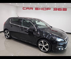 Peugeot 308 1.6 BlueHDi (120 ps) GT Line Euro 6 (s/s) 5Dr Hatchback + NAV + 1/2 LEATHERS + CRUISE + - 50