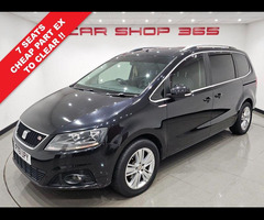 SEAT Alhambra 2.0 TDI Ecomotive CR SE MPV 5dr Diesel Manual Euro 5 (s/s) (140 ps) + 7 SEATS + E/SEAT