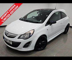 Vauxhall Corsa 1.2 16V Limited Edition Hatchback 3dr Petrol Manual Euro 5 (85 ps) + AIR CON + RADIO-