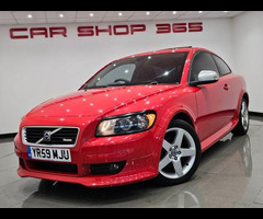 Volvo C30 1.6 PETROL (100 PS) R-DESIGN SPORT 2DR COUPE + E/SUNROOF + 2 TONE LEATHER SPORT SEATS + CR - 45