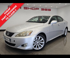 Lexus IS 2.5 250 SE Saloon 4dr Petrol Manual (231 g/km, 204 bhp) + HEATED LEATHER SEATS + CRUISE CON