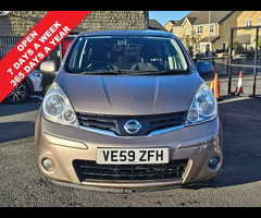 Nissan Note 1.5 dCi n-tec Hatchback 5dr Diesel Manual Euro 4 (86 ps) + NAVIGATION + CRUISE CONTROL + - 2