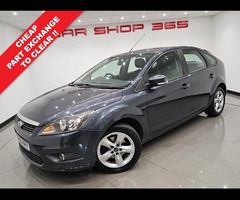 Ford Focus 1.6 Zetec Hatchback 5dr Petrol Manual (161 g/km, 99 bhp) +AIR CON + RADIO-CD PLAYER + OB