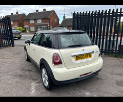 Mini Hatch 1.6 Cooper Hatch finished in White (Manual), 67543 miles with Black Cloth interior, - 5