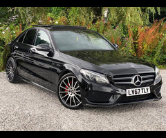 Mercedes-Benz C Class 1.6 C200d AMG Line (Premium) G-Tronic+ Euro 6 (s/s) 4dr