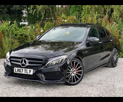 Mercedes-Benz C Class 1.6 C200d AMG Line (Premium) G-Tronic+ Euro 6 (s/s) 4dr - 2