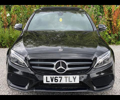 Mercedes-Benz C Class 1.6 C200d AMG Line (Premium) G-Tronic+ Euro 6 (s/s) 4dr - 6