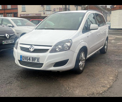 Vauxhall Zafira 1.8 16V Exclusiv Euro 5 5dr